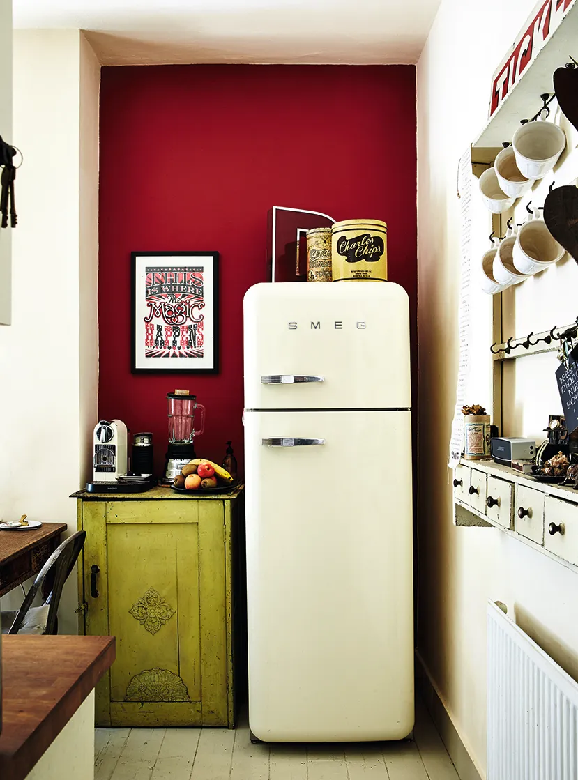 Industrial Vintage kitchen fridge