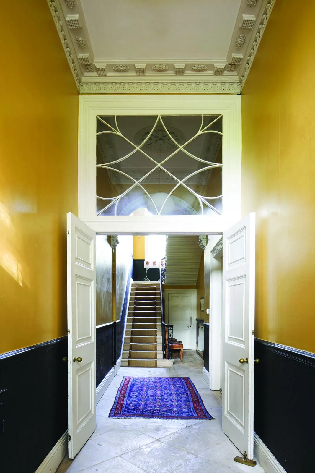 Regency Bath apartment, entrance hall.