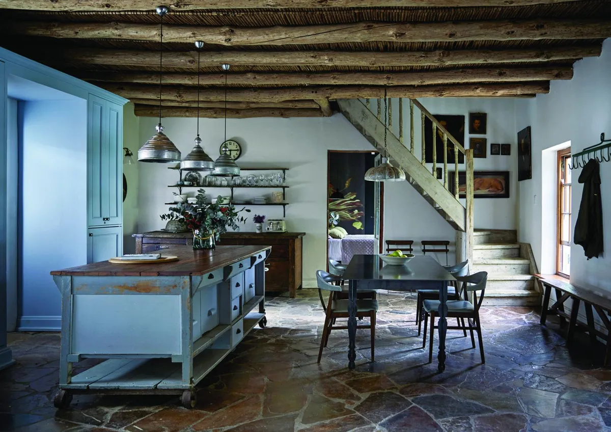 South African cottage, kitchen