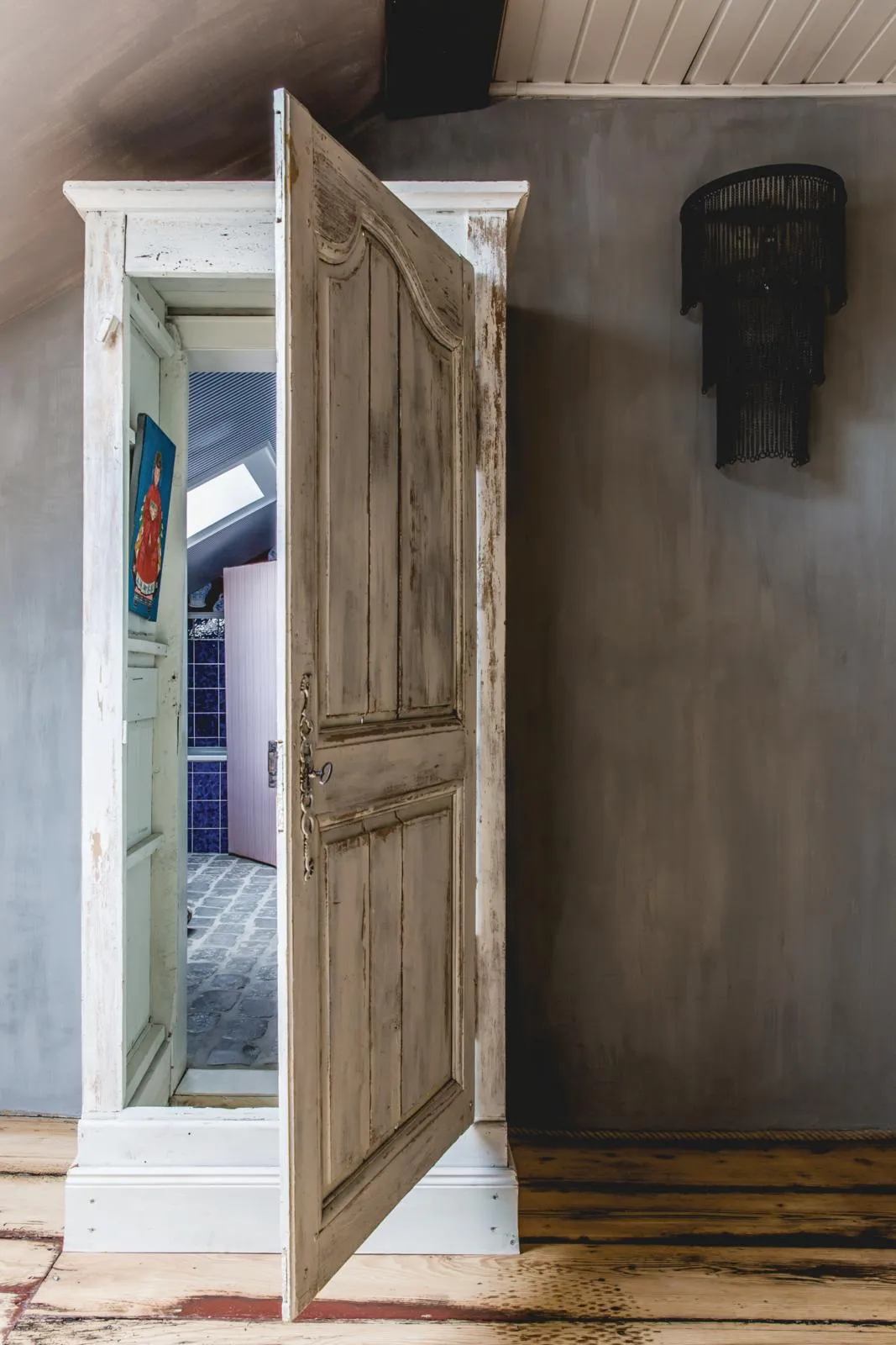 Restored coachman's cottage Narnia-like doorway