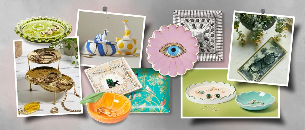 16 Pretty Trinket Dishes and Trays for 2023 - Homes and Antiques