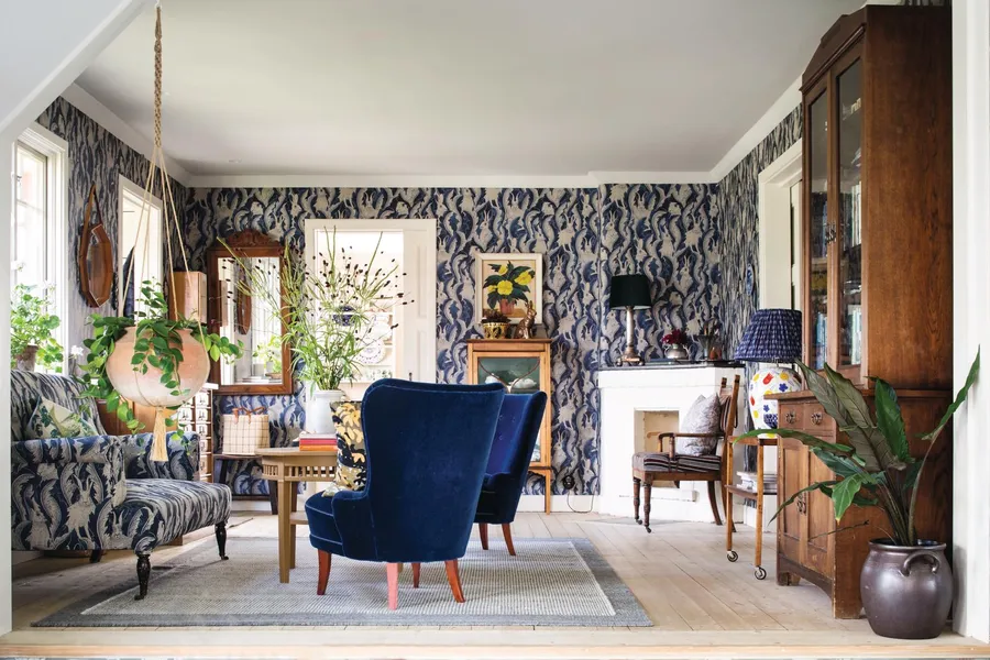 Picture of A colourful renovation of a 1930s house in Sweden | Homes and Antiques