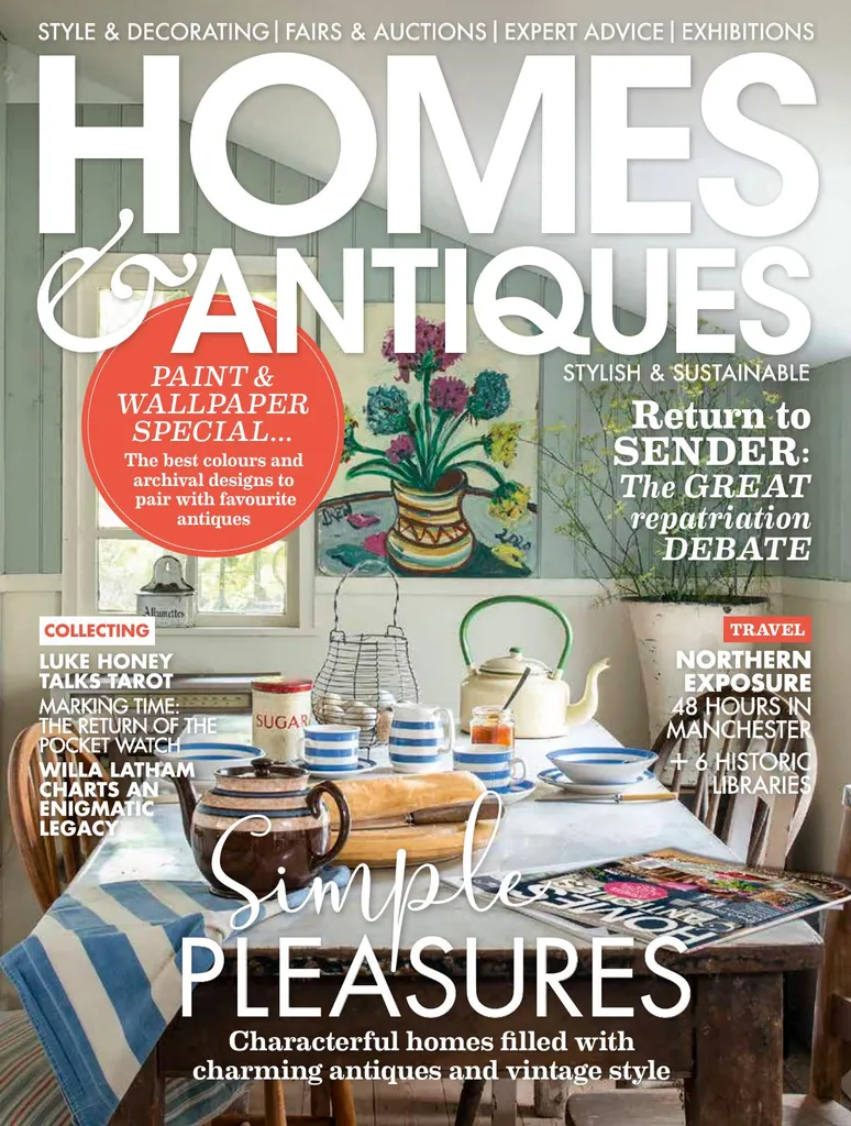 Homes & Antiques magazine October 2023 issue
