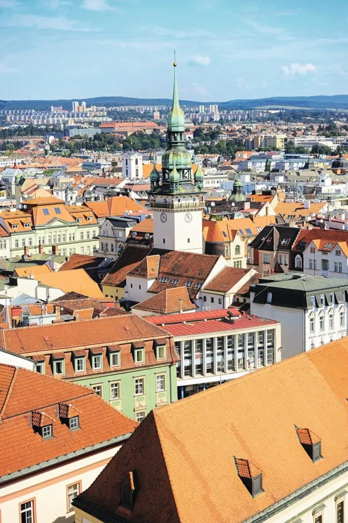 Brno rooftops