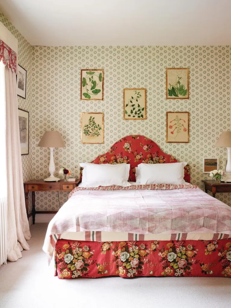 Shropshire manor bedroom