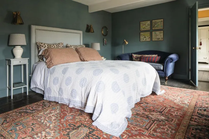 Suffolk home master bedroom