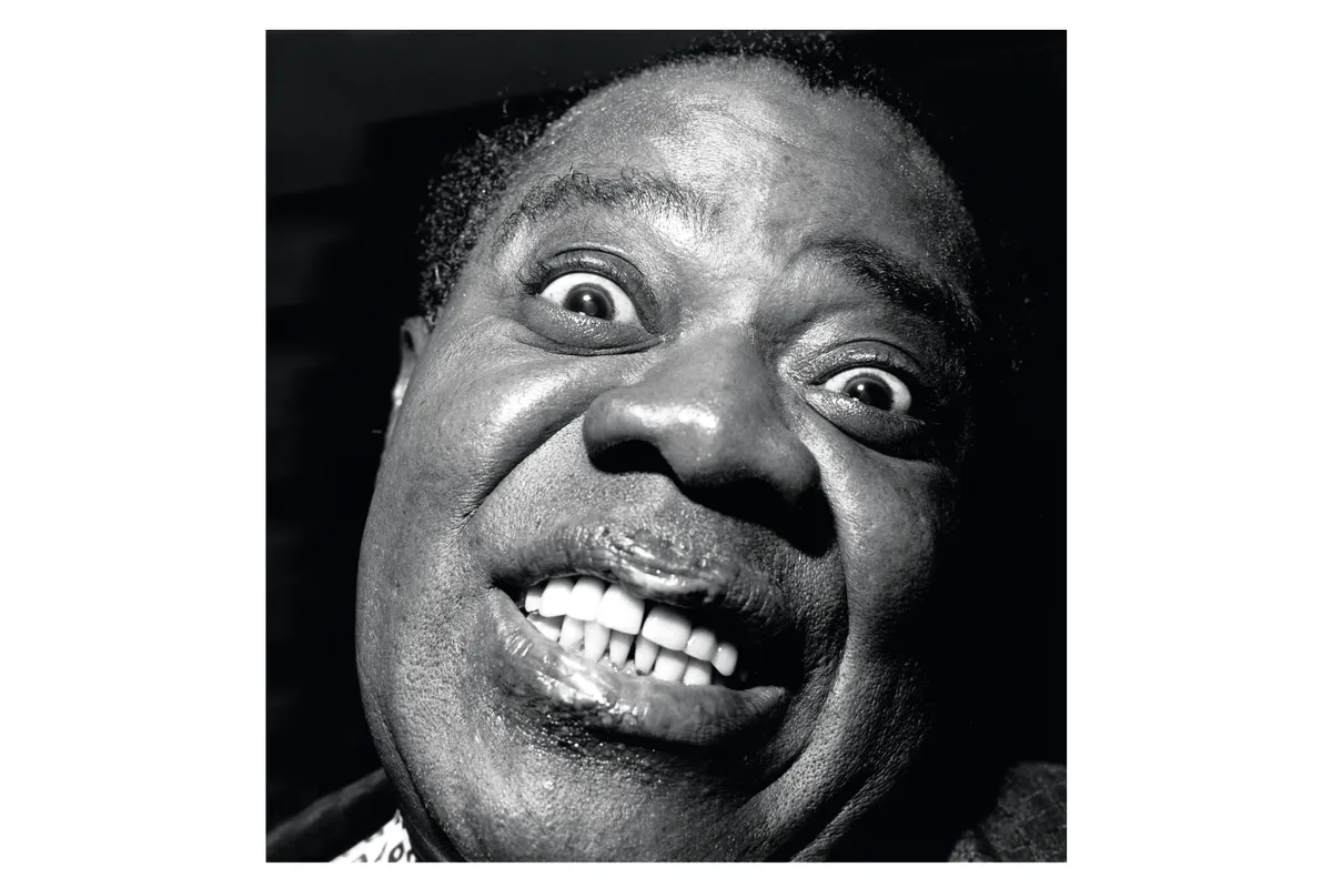 Best jazz singers: Picture of jazz singer Louis Armstrong