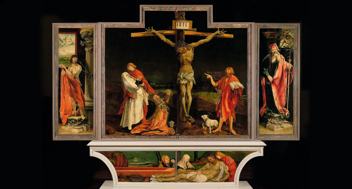 The Isenheim Altarpiece. Found in the collection of Musée d?Unterlinden, Colmar. (Photo by Fine Art Images/Heritage Images/Getty Images)
