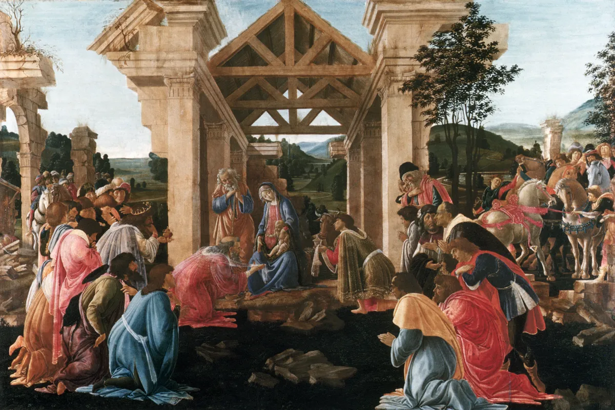 Adoration of the Magi by Sandro Botticelli (Photo by Francis G. Mayer/Corbis/VCG via Getty Images)