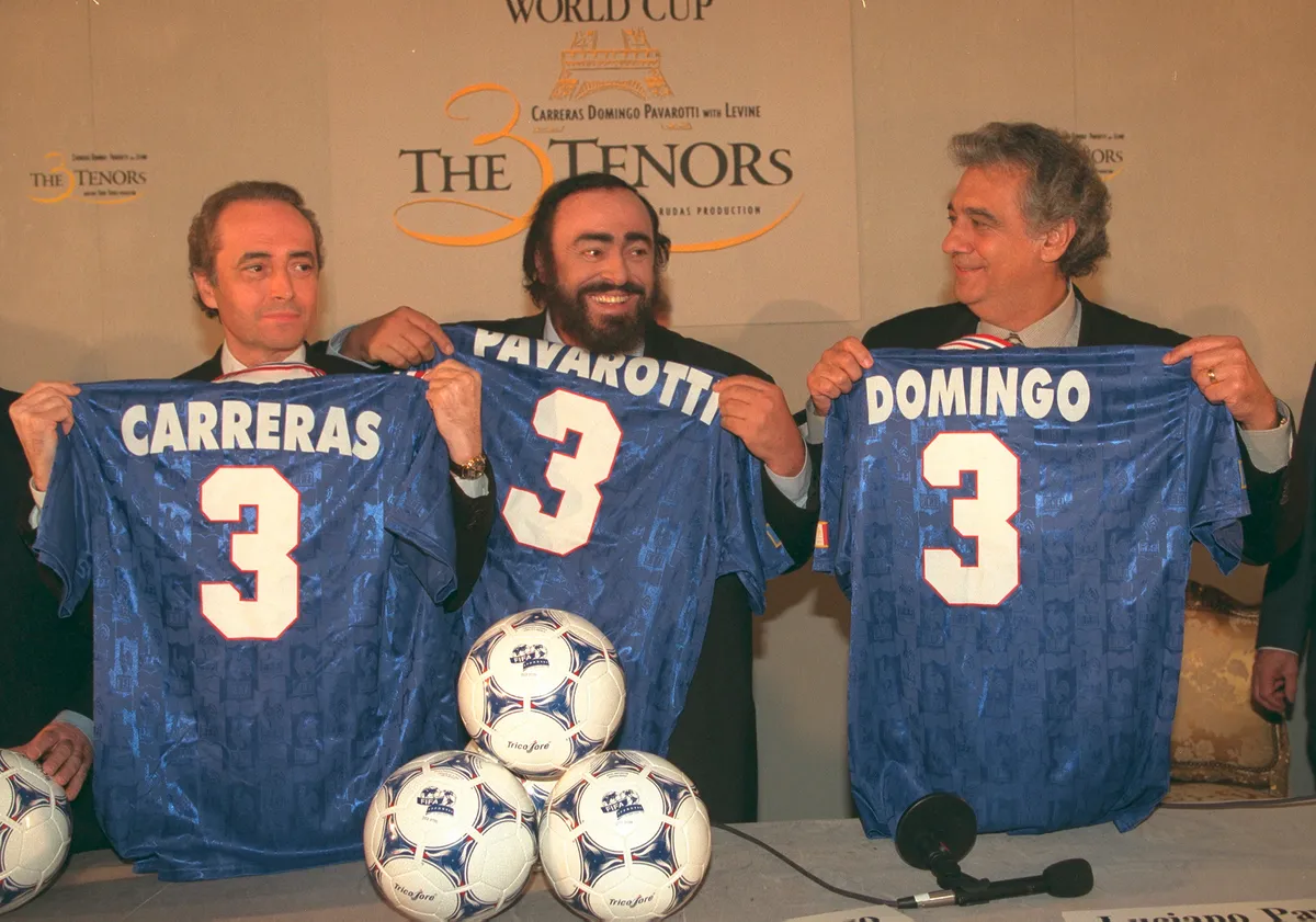 Who were the three tenors - pavarotti domingo carreras