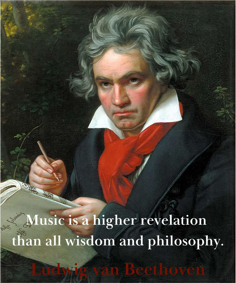 Best classical music quotes: Beethoven music quote