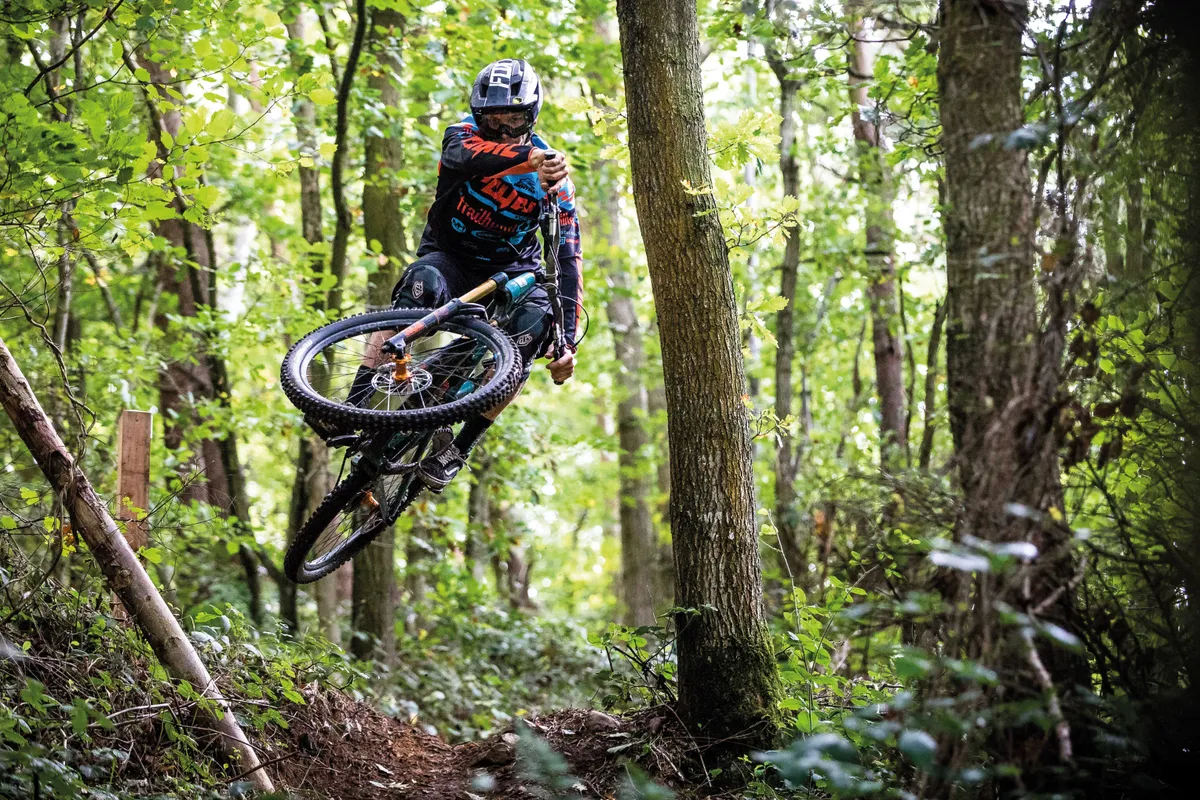Luther Griffiths rides eastridge woods for an mbuk wrecking crew