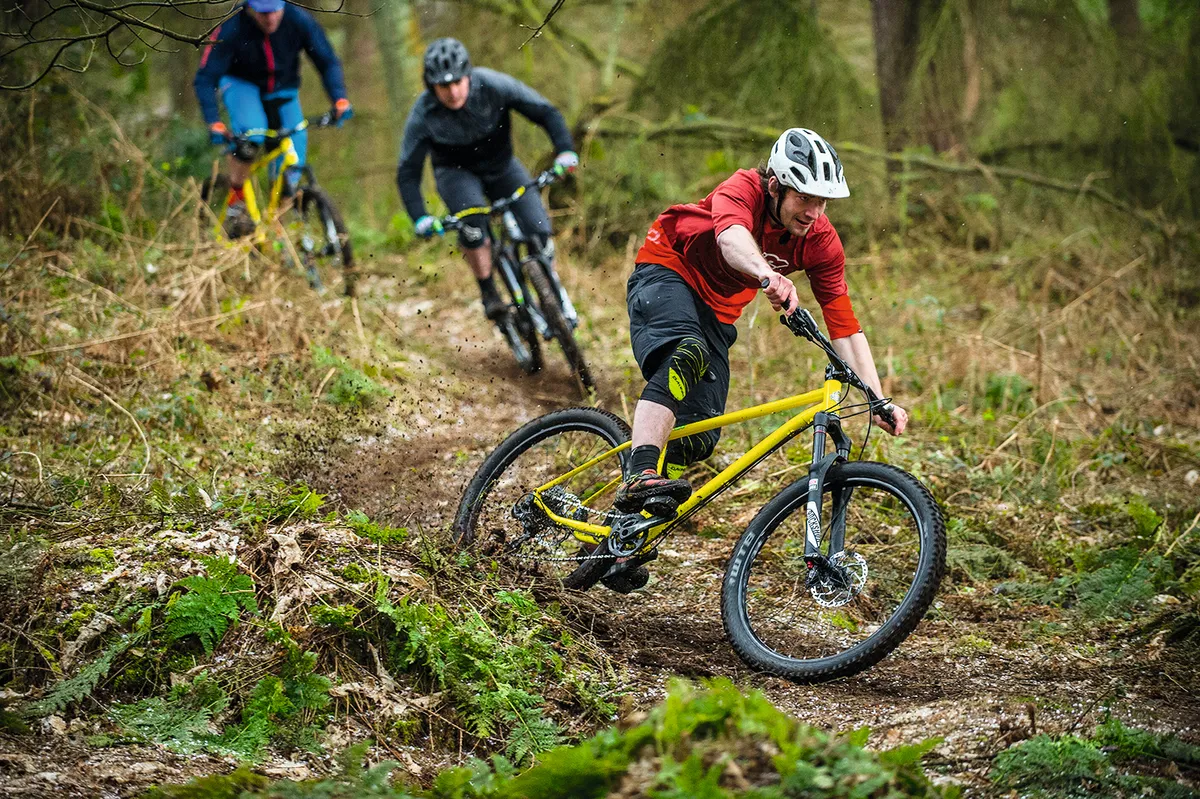 Getting lairy on the Stif Cycles Morf hardtail