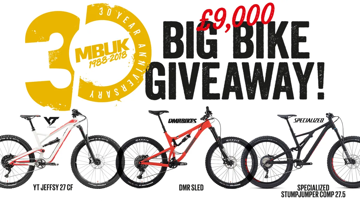 Get your chance to win big, by entering our Big Bike Giveaway