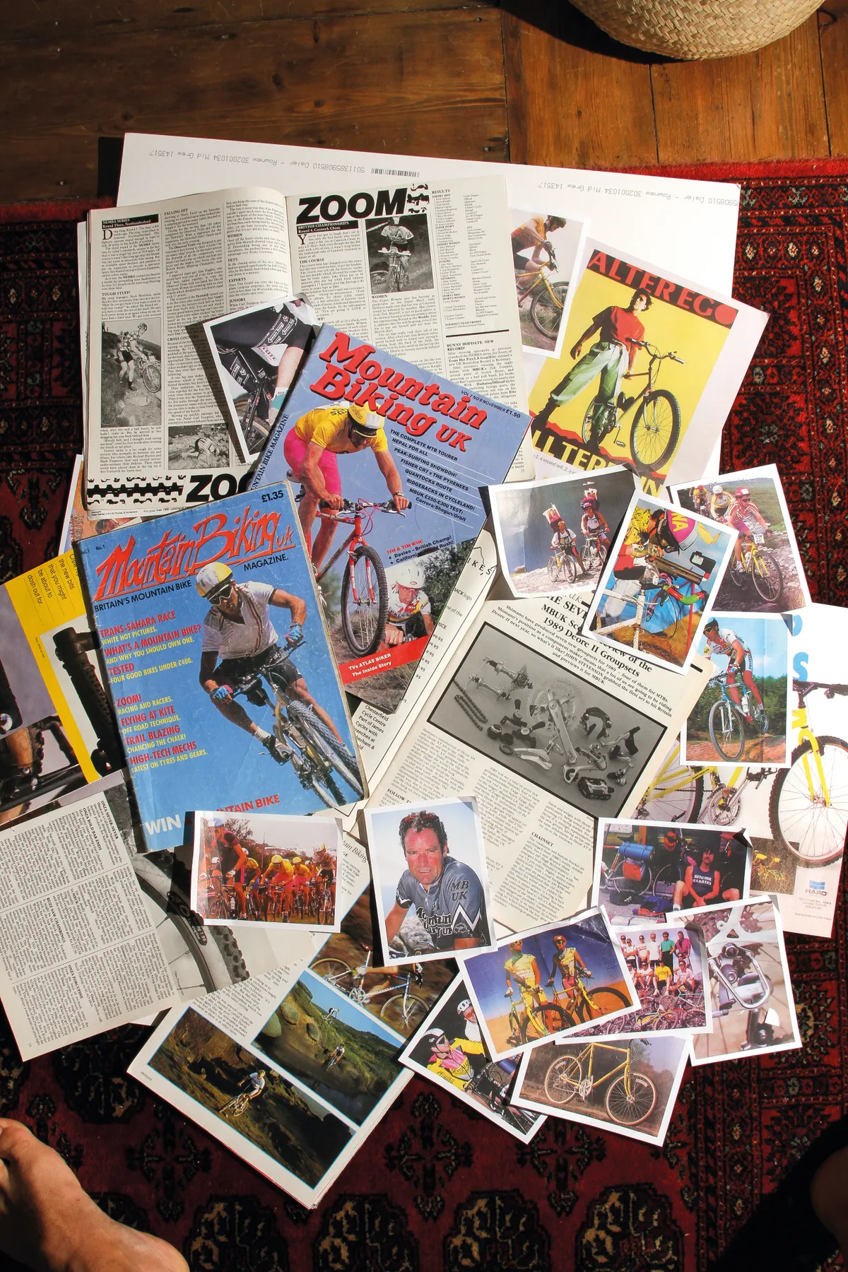 Copies of MBUK magazine from the 1980s