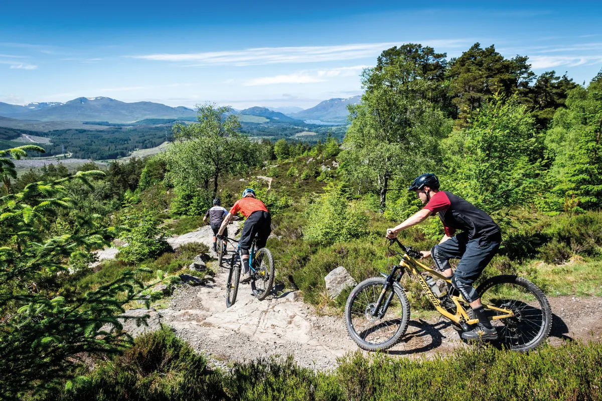 We ride with The Dudes of Hazzard at Laggan Wolftrax up in the Scottish highlands