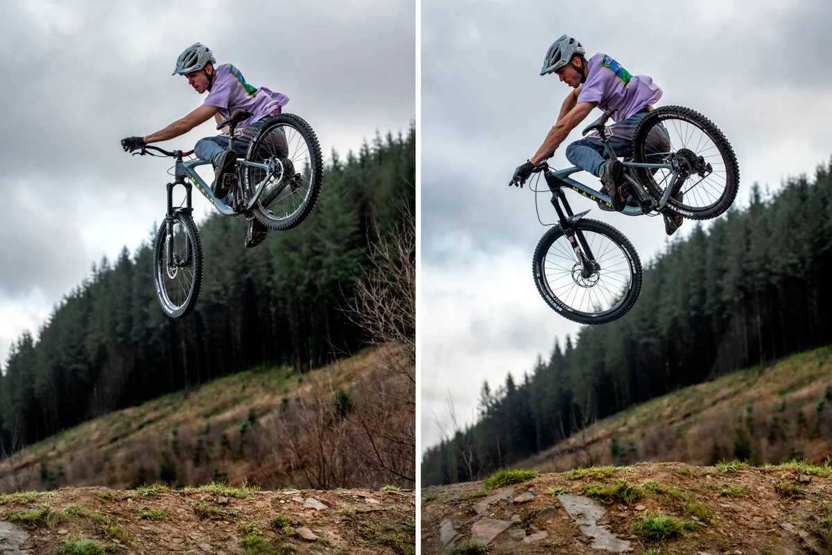 Whips don't lie. A couple of alternative angles that didn't make the cover. Photos: Andy Lloyd