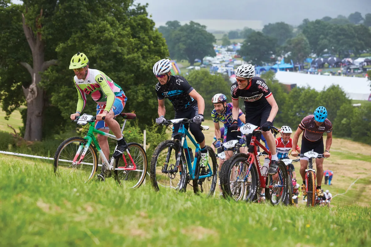 You don't have to be a gravity fiend or have the latest bike to enjoy the racing at the Malverns. Photo: Steve Behr