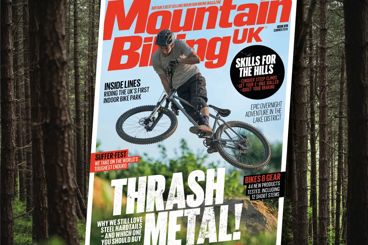 And there it is! Our Great British Hardtail on the cover of our Summer issue. Pick up a copy to read all about what happened when we finally swung a leg over the bike.