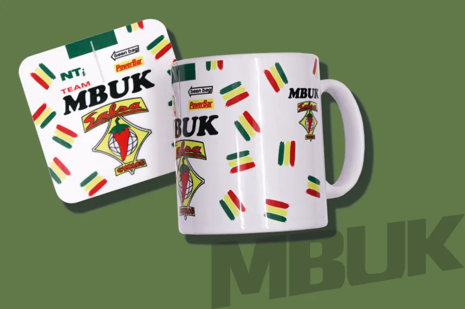 JMC Team MBUK mug and coaster set