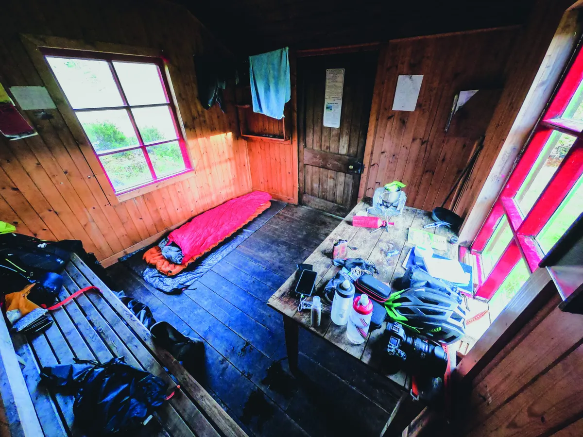 A bothy feels like a palace after a one-man tent