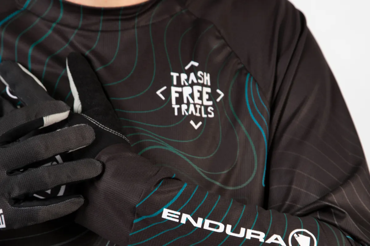Trash Free Trails x Endura jersey