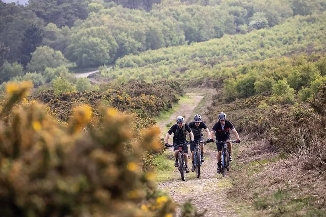 How much 'downcountry' riding can 12 hours on Exmoor get you? Photo: Paul Box