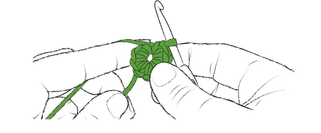 Crocheted Succulent 8