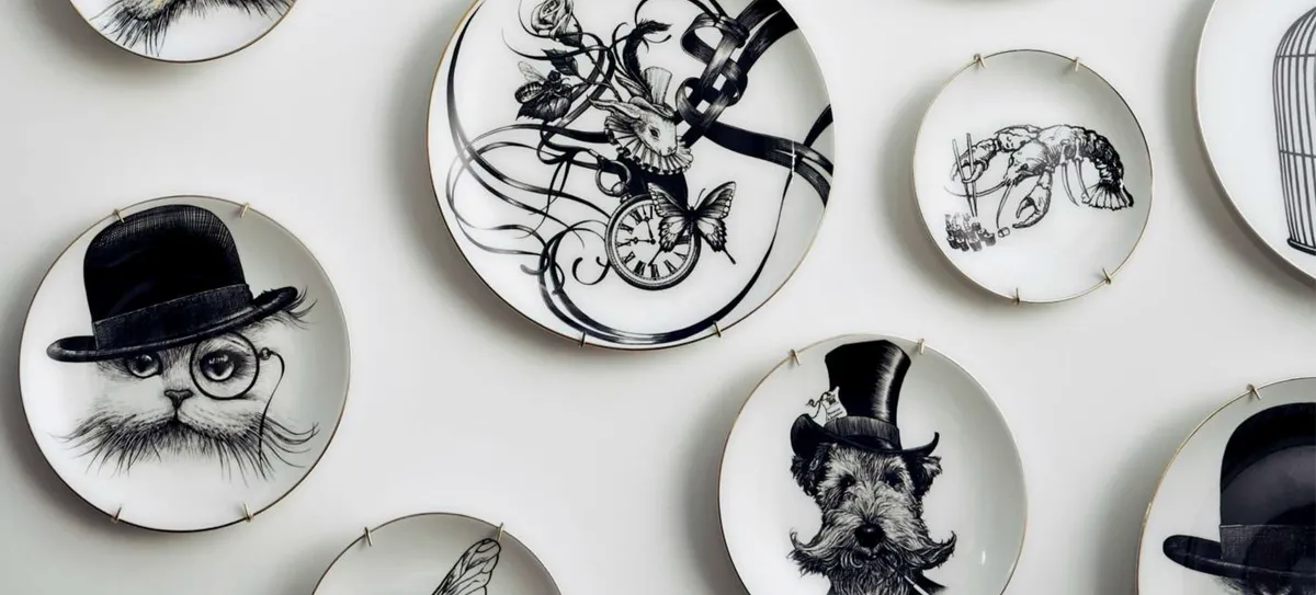 Rory Dobner’s monochrome plate collection