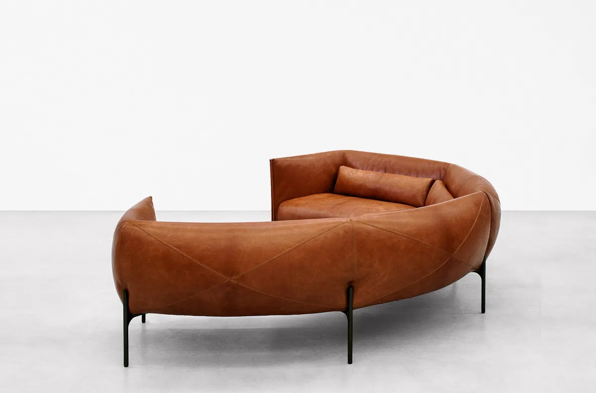 Otto sofa for Molinari. Image via lucykurrein.com