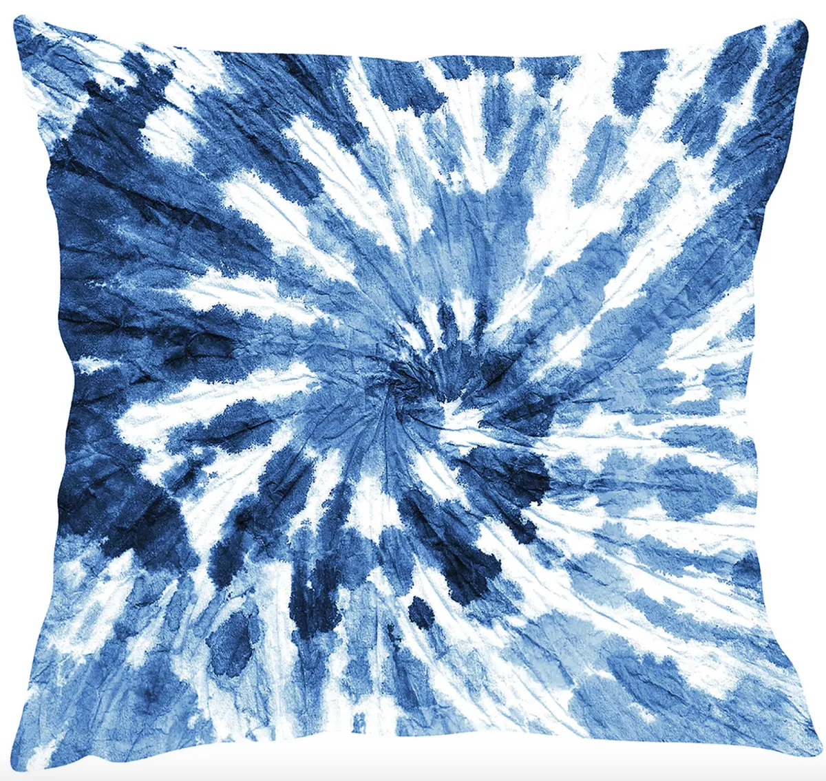 Blue-Grey Tie Dye Cushion Cover, £12.99, Etsy