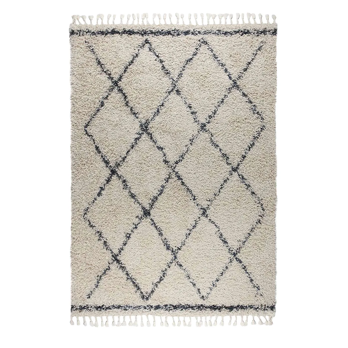 Berber shaggy rug, from £29, Dunelm