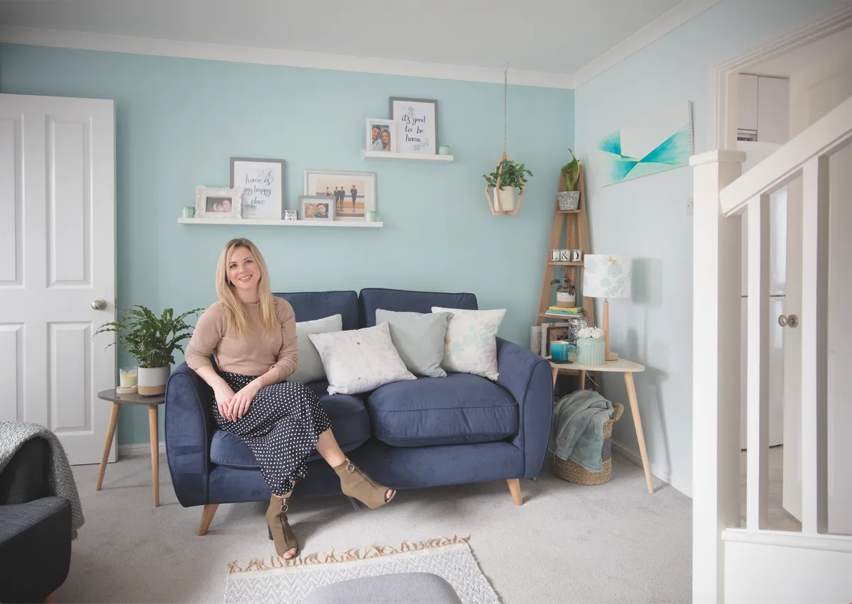 Real life home: 'I mixed colour, fabric and patterns to bring my dated home back to life'