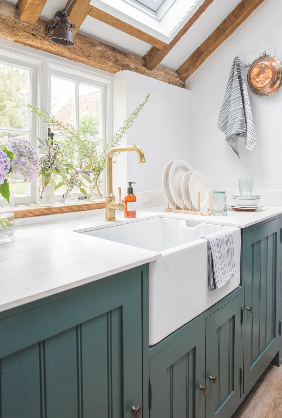 Kitchen makeover: 'We saved money by using what we had'