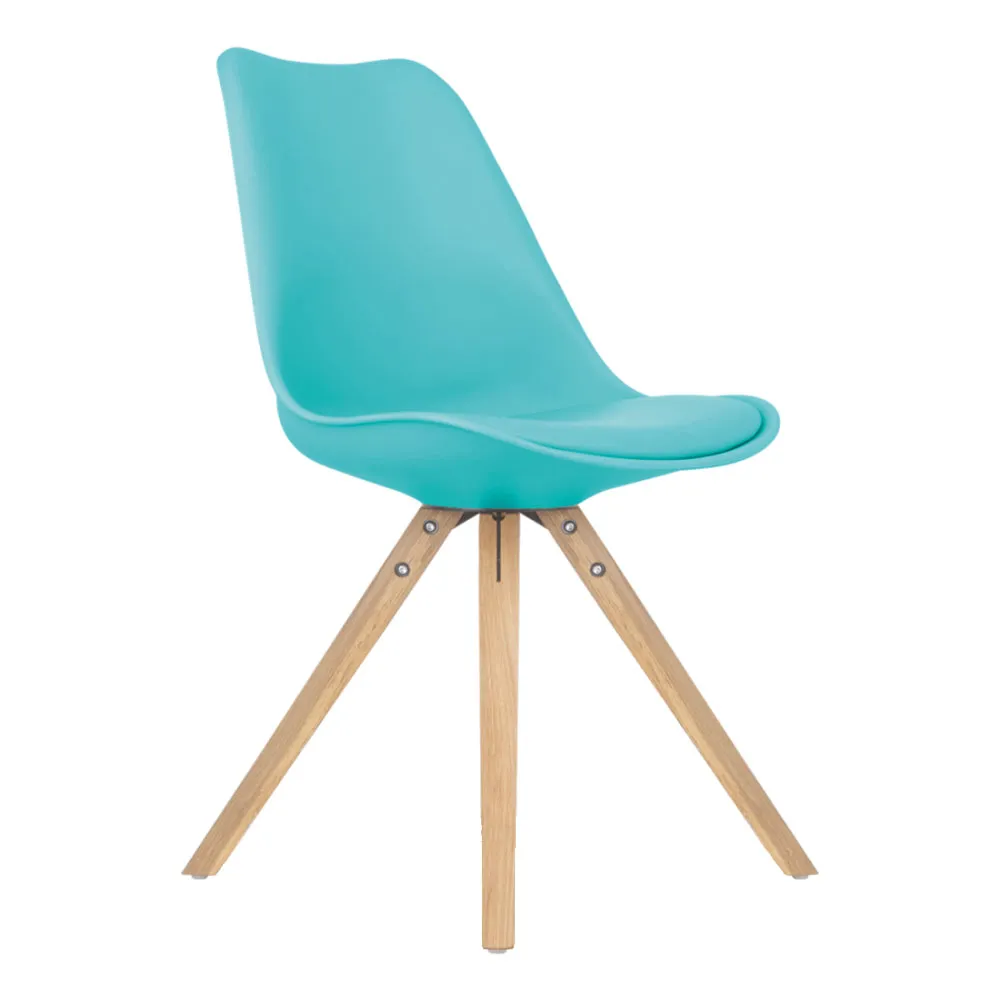 Turquoise dining chair, £34, Cult Furniture