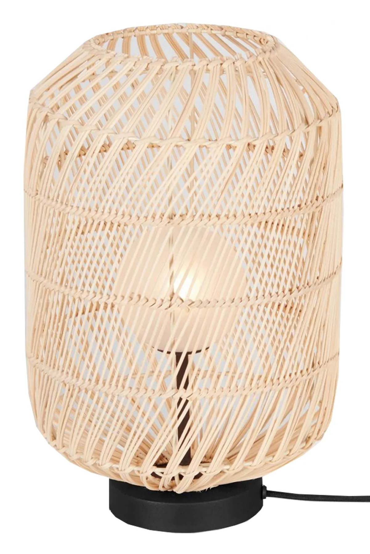 Java rattan table lamp, £69, Made.com