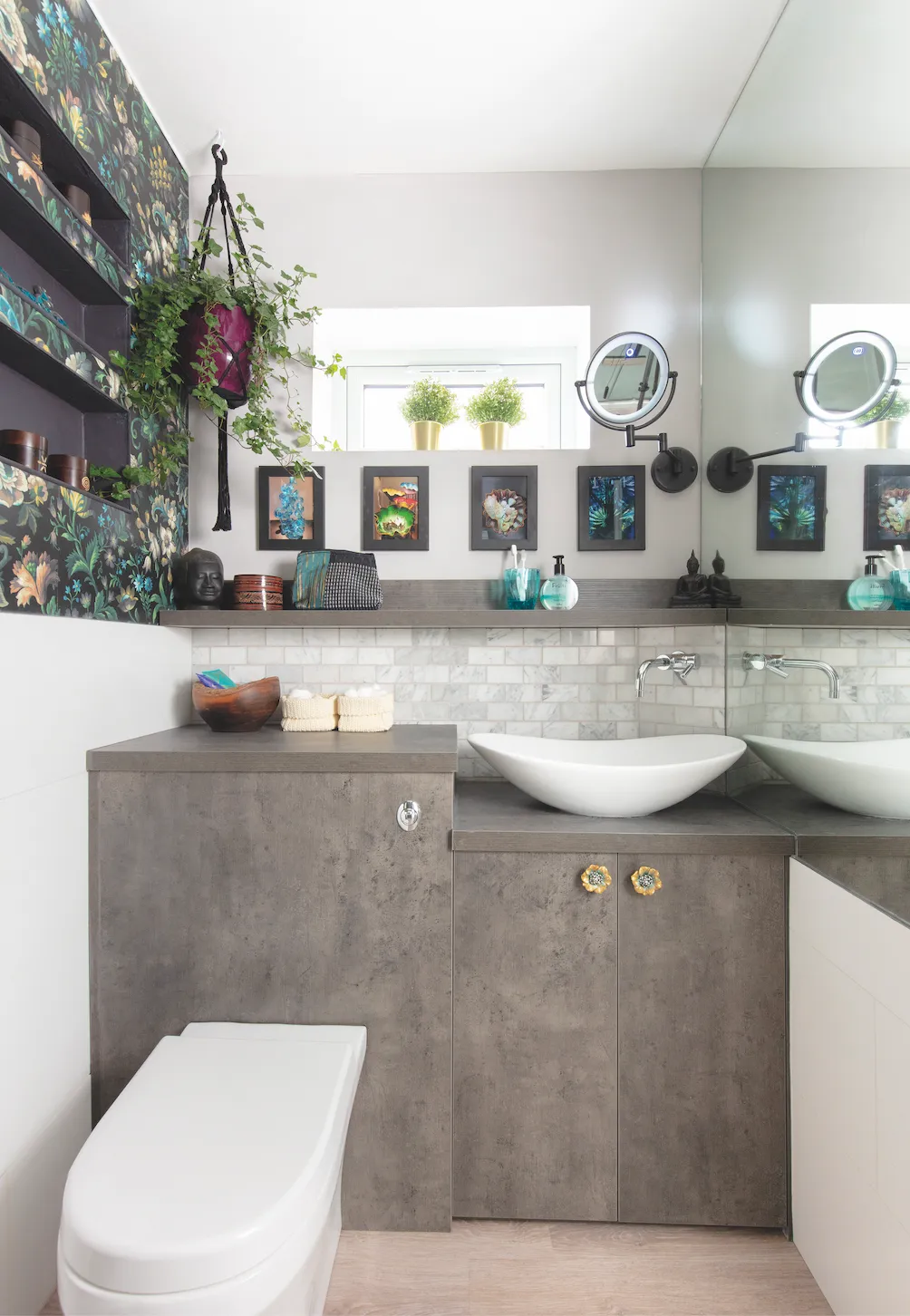 Bathroom makeover: 'It feels like showering in a rainforest!'