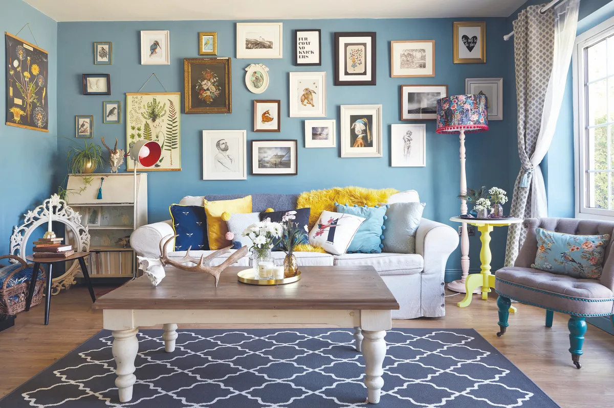 Home makeover: 'We used colour to make the ordinary beautiful'