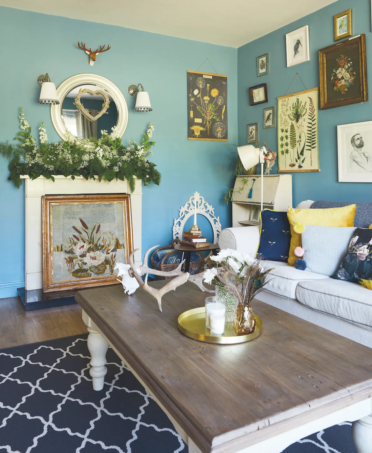 Home makeover: 'We used colour to make the ordinary beautiful'