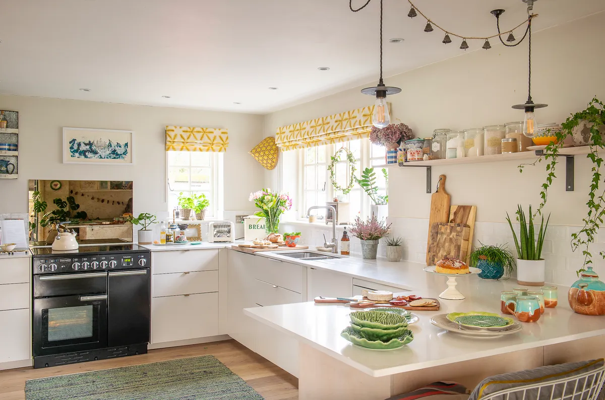Kitchen makeover: ‘We kept everything in shades of white'