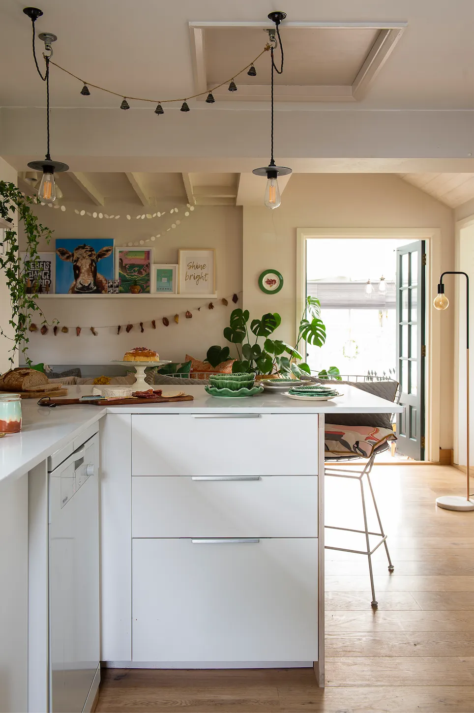 Kitchen makeover: ‘We kept everything in shades of white'