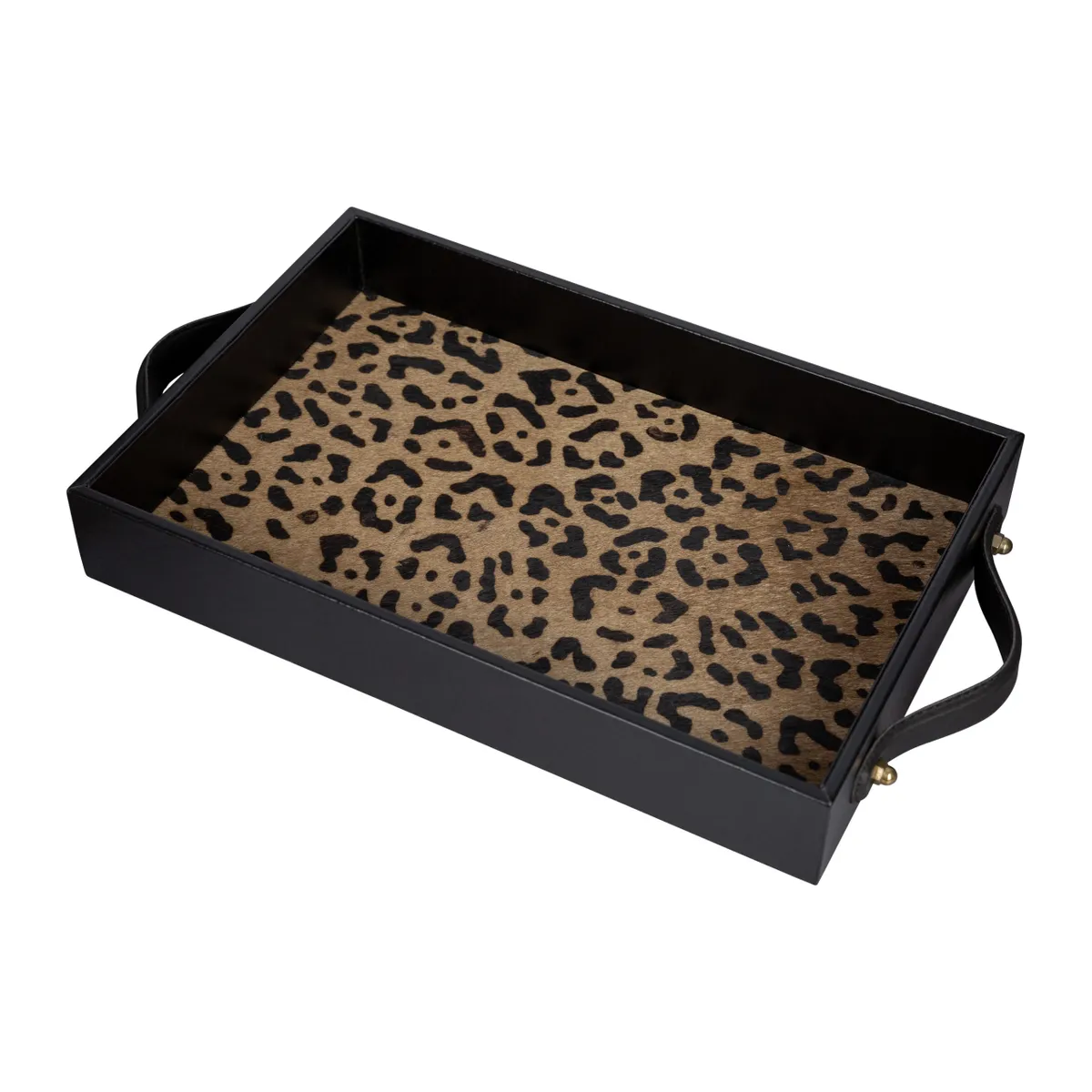 A by AMARA Leopard Suede Tray, £65, Amara