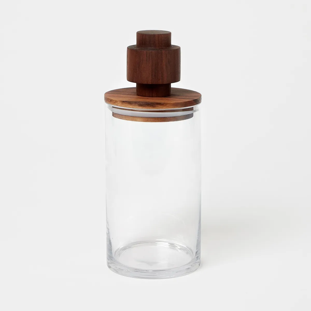 Glass Wooden Lid 'Kyoto' Storage Jar, £15, Debenhams