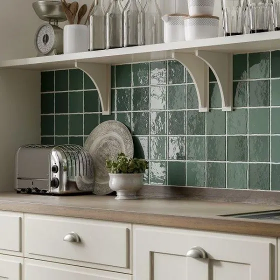 Marlow Spruce Green Mix Tiles