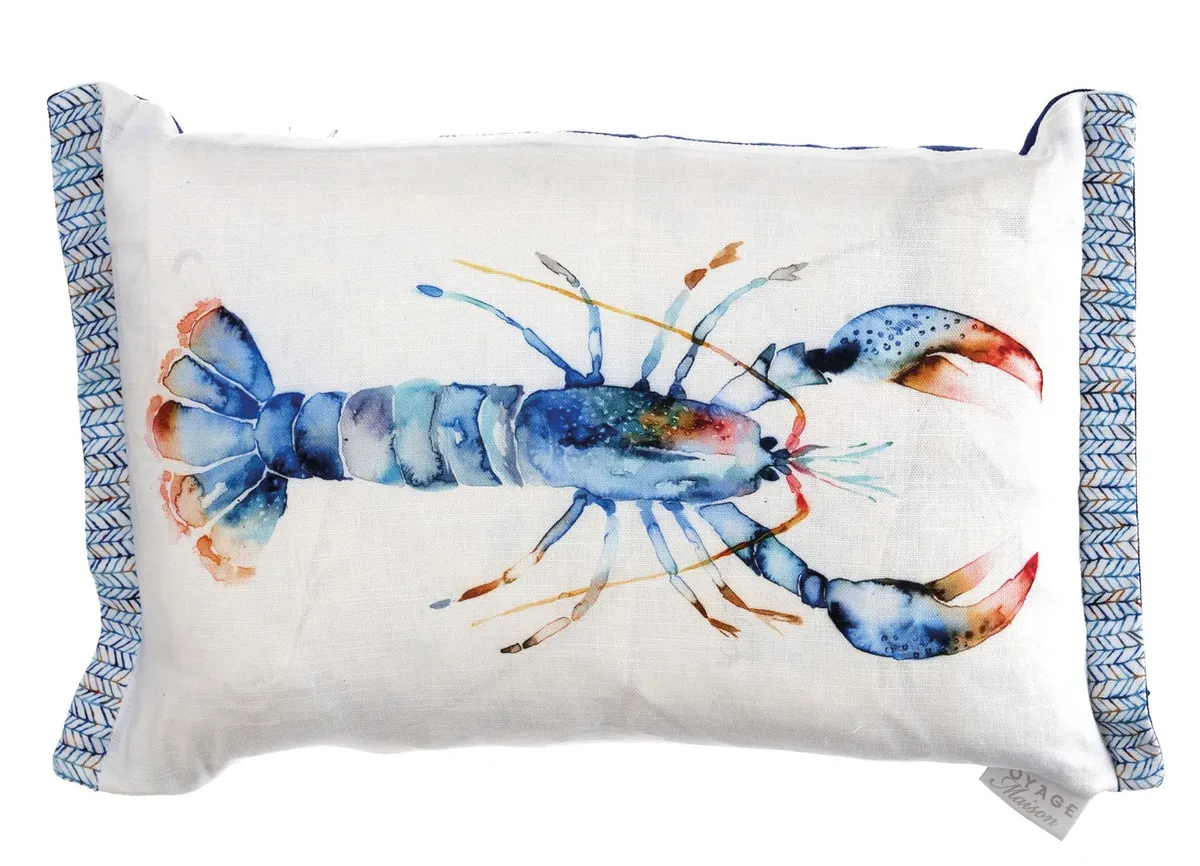  Lobster cushion, £44.95, Annabel James
