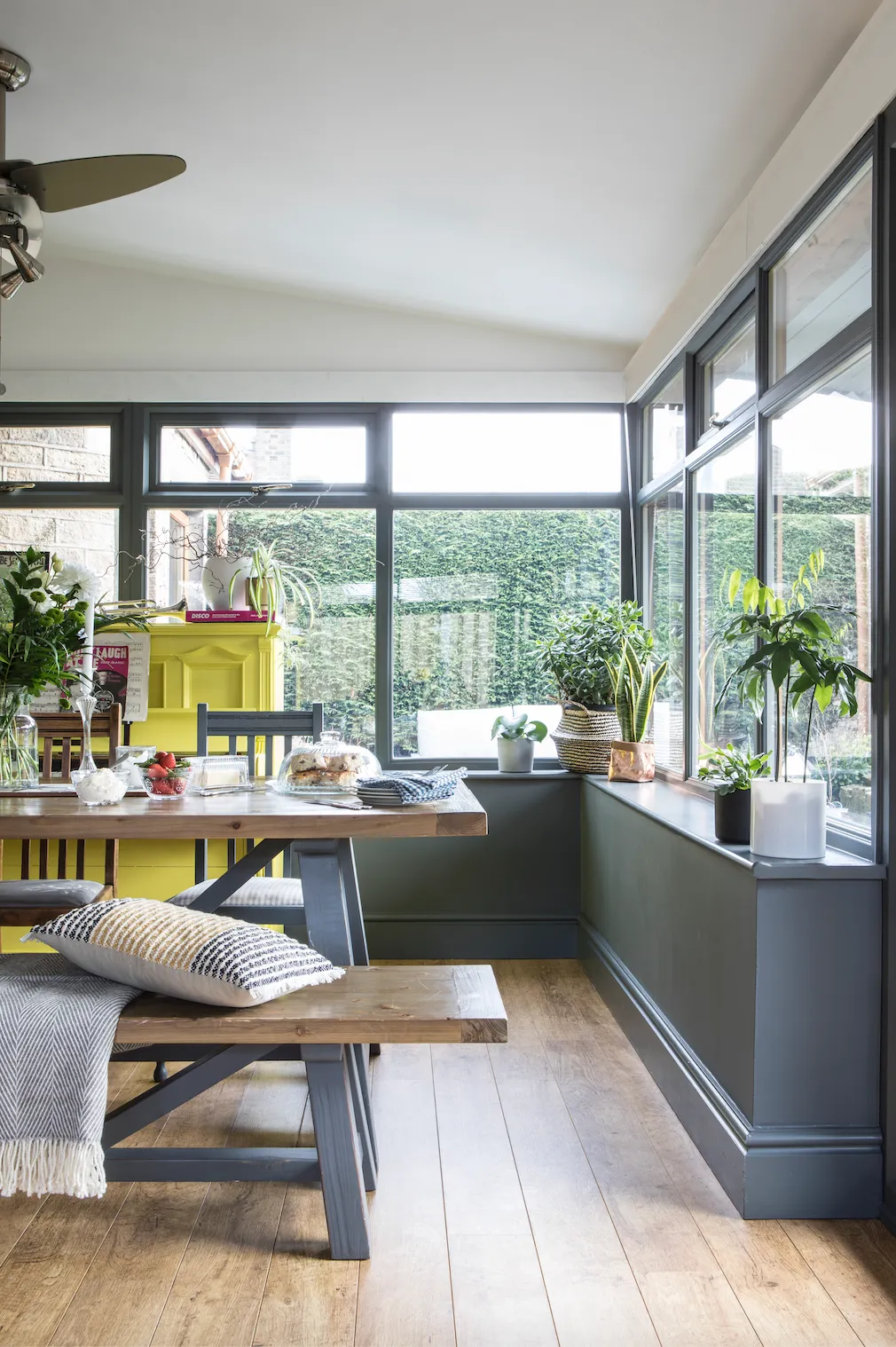 Garden room makeover: 'My colourful garden room cost next to nothing'