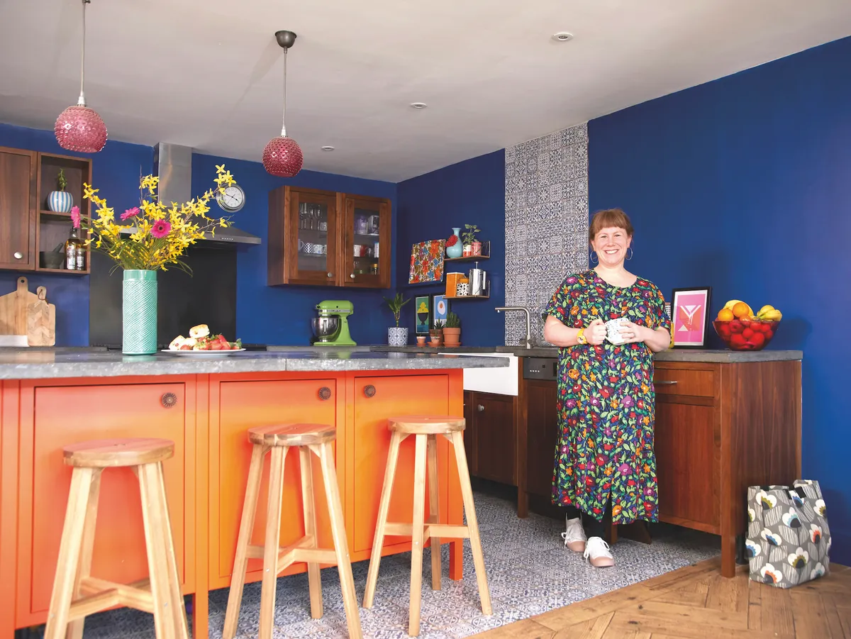 Home makeover: 'My home is bold and bright'