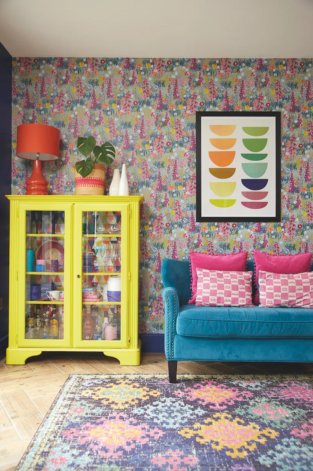 Home makeover: 'My home is bold and bright'