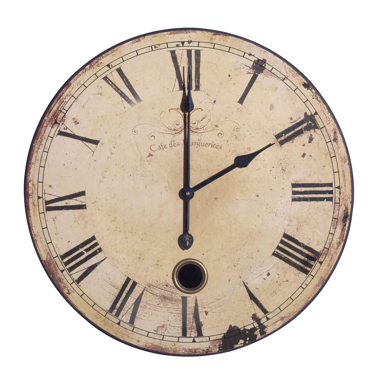  Vintage large French café wall clock, £52.95, Melody Maison