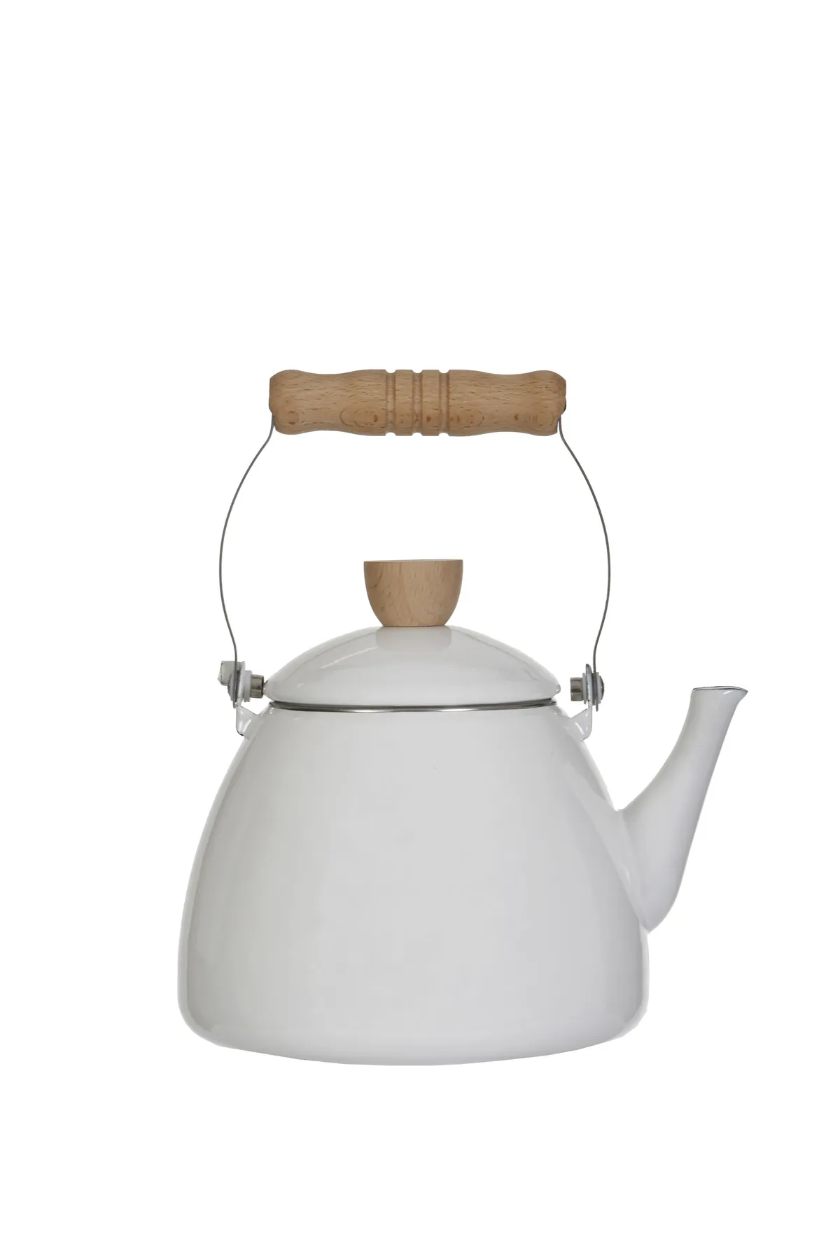 Enamel stove kettle, £40, Garden Trading